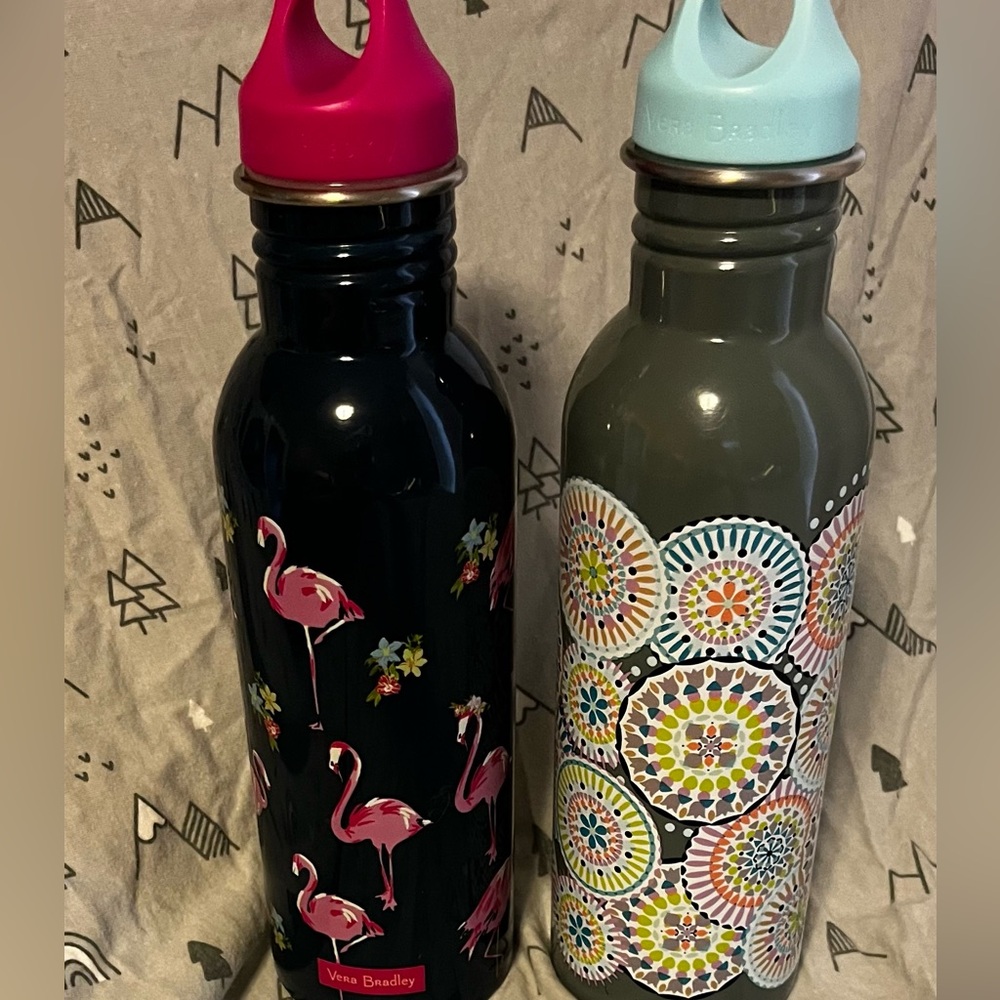 2 Vera Bradley Water Bottles